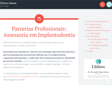 Tablet Screenshot of clinicallanos.com